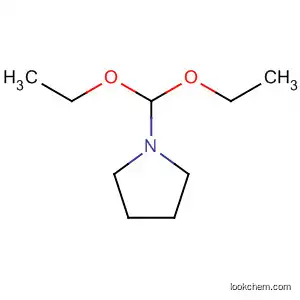Molecular Structure of 51752-62-6 (Pyrrolidine, 1-(diethoxymethyl)-)