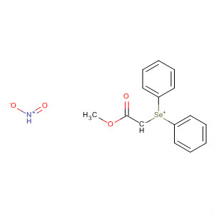 Selenonium, diphenyl-, 2-methoxy-1-nitro-2-oxoethylide