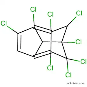 Molecular Structure of 60018-03-3 (2,4,7-Metheno-1H-indene, 1,1,2,3,3a,4,5,7a-octachlorooctahydro-)
