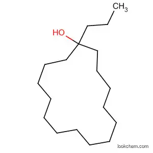 Molecular Structure of 67639-38-7 (Cyclopentadecanol, 1-propyl-)