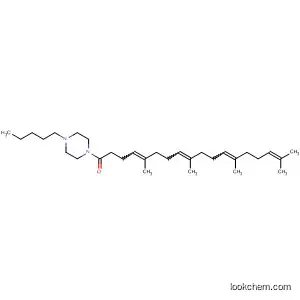 Piperazine,
1-pentyl-4-(5,9,13,17-tetramethyl-1-oxo-4,8,12,16-octadecatetraenyl)-