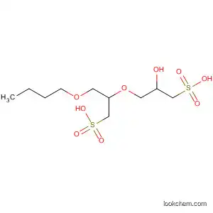 Molecular Structure of 98004-92-3 (1-Propanesulfonic acid, 3-butoxy-2-(2-hydroxy-3-sulfopropoxy)-)