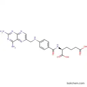 Molecular Structure of 98062-59-0 (Hexanedioic acid,
2-[[4-[[(2,4-diamino-6-pteridinyl)methyl]amino]benzoyl]amino]-, (S)-)