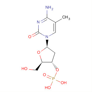 Molecular Structure of 100563-09-5 (3'-Cytidylic acid, 2'-deoxy-5-methyl-)