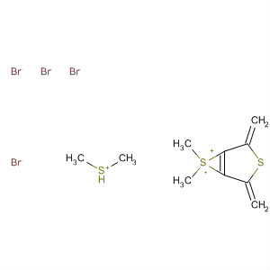 Molecular Structure of 104108-98-7 (Sulfonium, [2,5-thiophenediylbis(methylene)]bis[dimethyl-, dibromide)