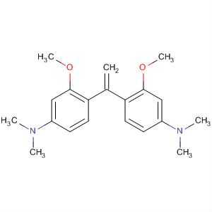 Molecular Structure of 104848-10-4 (Benzenamine, 4,4'-ethenylidenebis[3-methoxy-N,N-dimethyl-)