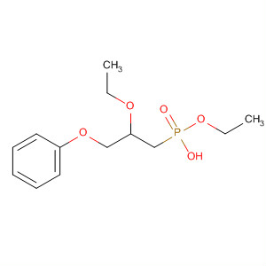 Molecular Structure of 105554-48-1 (Phosphonic acid, (2-hydroxy-3-phenoxypropyl)-, diethyl ester)