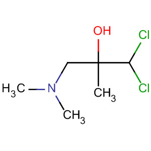 Molecular Structure of 114838-68-5 (2-Propanol, 1,1-dichloro-3-(dimethylamino)-2-methyl-)