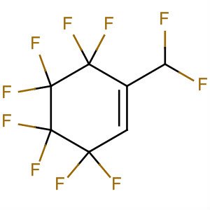Molecular Structure of 115880-31-4 (Cyclohexene, 1-(difluoromethyl)-3,3,4,4,5,5,6,6-octafluoro-)