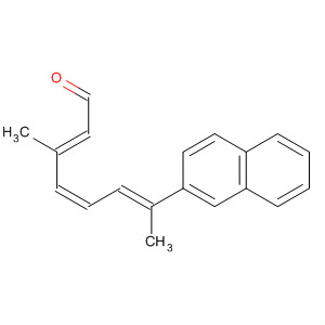 Molecular Structure of 116303-21-0 (2,4,6-Octatrienal, 3-methyl-7-(2-naphthalenyl)-, (E,E,Z)-)