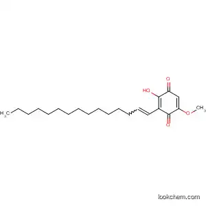 Molecular Structure of 116397-89-8 (2,5-Cyclohexadiene-1,4-dione,
2-hydroxy-5-methoxy-3-(pentadecadienyl)-)
