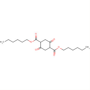 Molecular Structure of 116410-59-4 (1,4-Cyclohexanedicarboxylic acid, 2,5-dioxo-, dihexyl ester)
