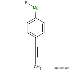 Molecular Structure of 116421-85-3 (Magnesium, bromo[4-(1-propynyl)phenyl]-)