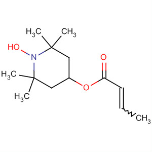 Molecular Structure of 116446-54-9 (1-Piperidinyloxy, 2,2,6,6-tetramethyl-4-[(1-oxo-2-butenyl)oxy]-)