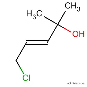 Molecular Structure of 116458-53-8 (3-Penten-2-ol, 5-chloro-2-methyl-, (E)-)