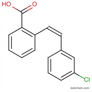 Molecular Structure of 116493-42-6 (Benzoic acid, 2-[2-(3-chlorophenyl)ethenyl]-, (Z)-)