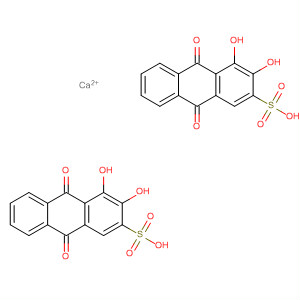Molecular Structure of 119400-85-0 (2-Anthracenesulfonic acid, 9,10-dihydro-3,4-dihydroxy-9,10-dioxo-,
calcium salt (2:1))
