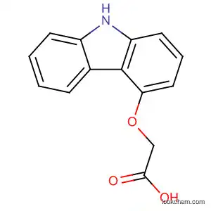 Molecular Structure of 124002-99-9 (Acetic acid, (9H-carbazol-4-yloxy)-)