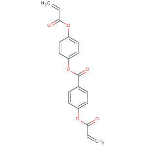 Molecular Structure of 128866-56-8 (Benzoic acid, 4-[(1-oxo-2-propenyl)oxy]-,
4-[(1-oxo-2-propenyl)oxy]phenyl ester)