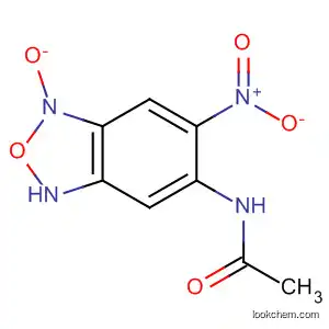 Molecular Structure of 131889-31-1 (Acetamide, N-(6-nitro-1-oxido-2,1,3-benzoxadiazol-5-yl)-)
