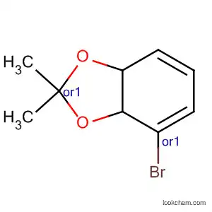Molecular Structure of 135970-48-8 (1,3-Benzodioxole, 4-bromo-3a,7a-dihydro-2,2-dimethyl-, cis-)