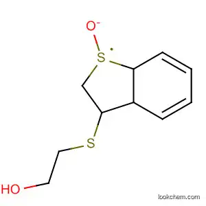 Molecular Structure of 136006-20-7 (Ethanol, 2-[(2,3-dihydro-1-oxidobenzo[b]thien-3-yl)thio]-)