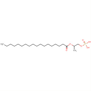 Molecular Structure of 138915-33-0 (Octadecanoic acid, 1-methyl-2-(phosphonooxy)ethyl ester)