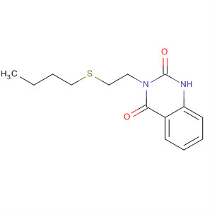 Molecular Structure of 138948-22-8 (2,4(1H,3H)-Quinazolinedione, 3-[2-(butylthio)ethyl]-)