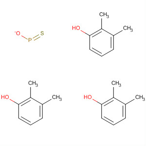 Molecular Structure of 138950-86-4 (Phenol, dimethyl-, phosphorothioate (3:1))