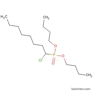 Molecular Structure of 138989-46-5 (Phosphonic acid, (1-chlorooctyl)-, dibutyl ester)