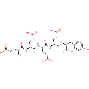 Molecular Structure of 138989-63-6 (L-Tyrosine,
N-[N-[N-(N-L-a-glutamyl-L-a-glutamyl)-L-a-glutamyl]-L-a-glutamyl]-)