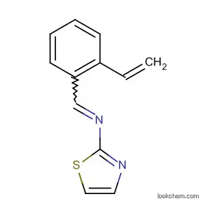 2-Thiazolamine, N-[(ethenylphenyl)methylene]-