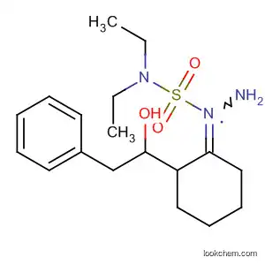 Molecular Structure of 141941-28-8 (Hydrazinesulfonamide,
N,N-diethyl-2-[2-(1-hydroxy-2-phenylethyl)cyclohexylidene]-)