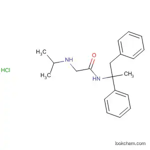 Acetamide, N-(1-methyl-1,2-diphenylethyl)-2-[(1-methylethyl)amino]-,
monohydrochloride