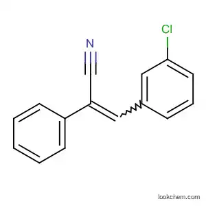 Molecular Structure of 7379-62-6 (Benzeneacetonitrile, a-[(3-chlorophenyl)methylene]-)