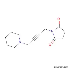 2,5-Pyrrolidinedione, 1-[4-(1-piperidinyl)-2-butynyl]-