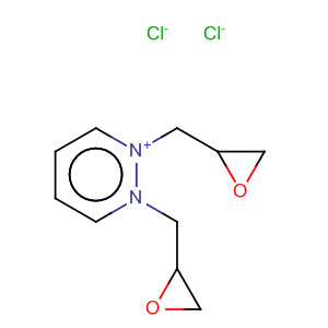 Molecular Structure of 99824-15-4 (Pyridazinium, 1,2-bis(oxiranylmethyl)-, dichloride)