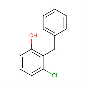 Molecular Structure of 105094-80-2 (Phenol, chloro-2-(phenylmethyl)-)
