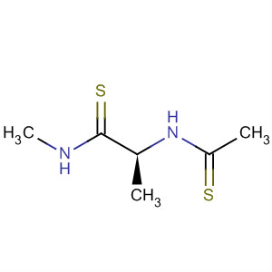 Molecular Structure of 111230-92-3 (Propanethioamide, N-methyl-2-[(1-thioxoethyl)amino]-, (2S)-)