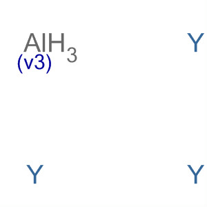 Molecular Structure of 12313-54-1 (Aluminum, compd. with yttrium (1:3))