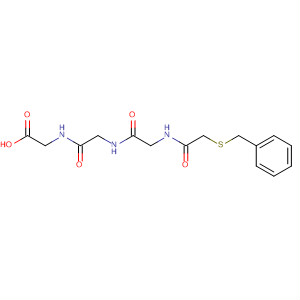 Glycine, N-[N-[N-[[(phenylmethyl)thio]acetyl]glycyl]glycyl]-