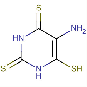 Molecular Structure of 124773-21-3 (2,4(1H,3H)-Pyrimidinedithione, 5-amino-6-mercapto-)