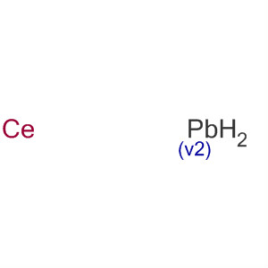 Molecular Structure of 12590-83-9 (Cerium, compd. with lead (1:1))