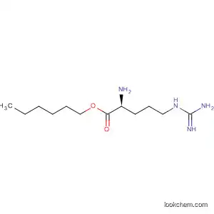 Molecular Structure of 142382-86-3 (L-Arginine, hexyl ester)