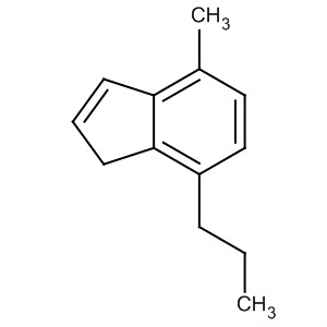 Molecular Structure of 144284-58-2 (1H-Indene, 4-methyl-7-propyl-)
