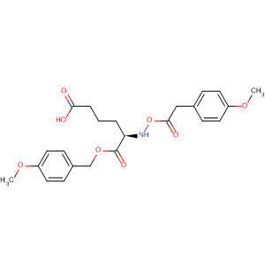 Hexanedioic acid, 2-[[[(4-methoxyphenyl)acetyl]oxy]amino]-, 1-[(4-methoxyphenyl)methyl] ester, (R)-