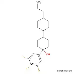 Molecular Structure of 144675-85-4 ([1,1'-Bicyclohexyl]-4-ol, 4'-propyl-4-(3,4,5-trifluorophenyl)-)