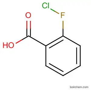 Molecular Structure of 147576-68-9 (Benzoic acid, chlorofluoro-)