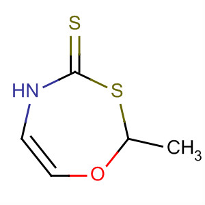 Molecular Structure of 150858-93-8 (1,3,5-Oxathiazepine-4(5H)-thione, dihydro-2-methyl-)