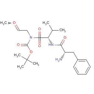 Molecular Structure of 172299-76-2 (L-Valinamide,
N-[(1,1-dimethylethoxy)carbonyl]-L-phenylalanyl-N-[(1S)-1-methyl-2-oxo
ethyl]-)